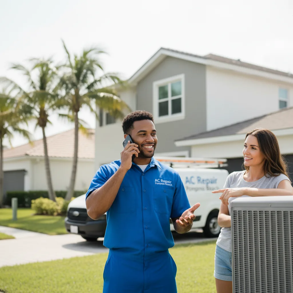 AC Repair Pompano Beach customer support in West Townsend